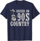 Cool 90s Country Music Art Women Country Music Lover T-Shirt - T-Shirt | Navy