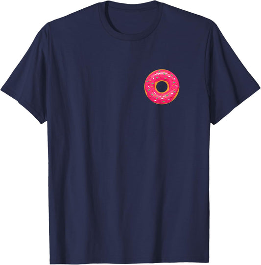 Pocket Donut (Donut Shirt) T-Shirt - T-Shirt | Navy
