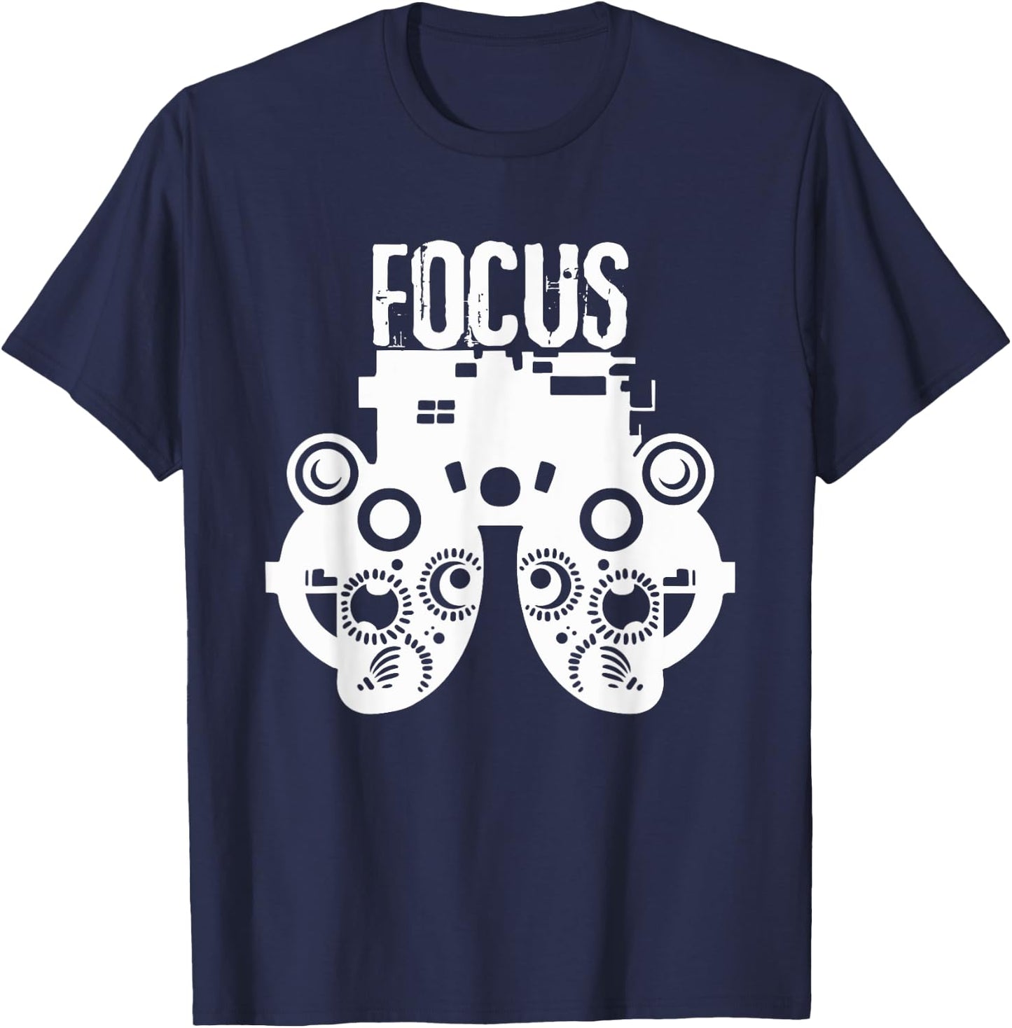Funny Eye Doctor Optometrist Saying - Vision Sciences T-Shirt - T-Shirt | Navy