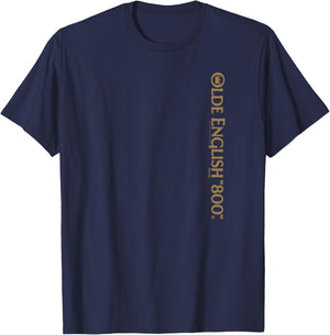 Old English 800 Malt Liquor T-Shirt - T-Shirt | Navy