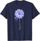 Esophageal Cancer Awareness Warrior Pretty Gift T-Shirt - T-Shirt | Navy