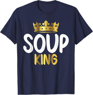 Soup King Soup Lover T-Shirt - T-Shirt | Navy