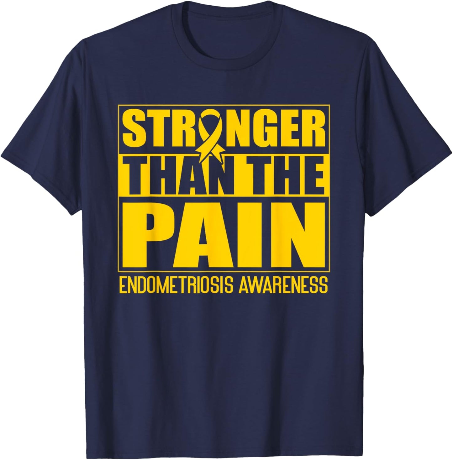 Endometriosis Awareness T-Shirt - T-Shirt | Navy