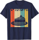 Vintage Retro Cheesecake T-Shirt - T-Shirt | Navy