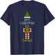Anti Christmas Elf - I Hate Christmas Xmas Sucks T-Shirt - T-Shirt | Navy