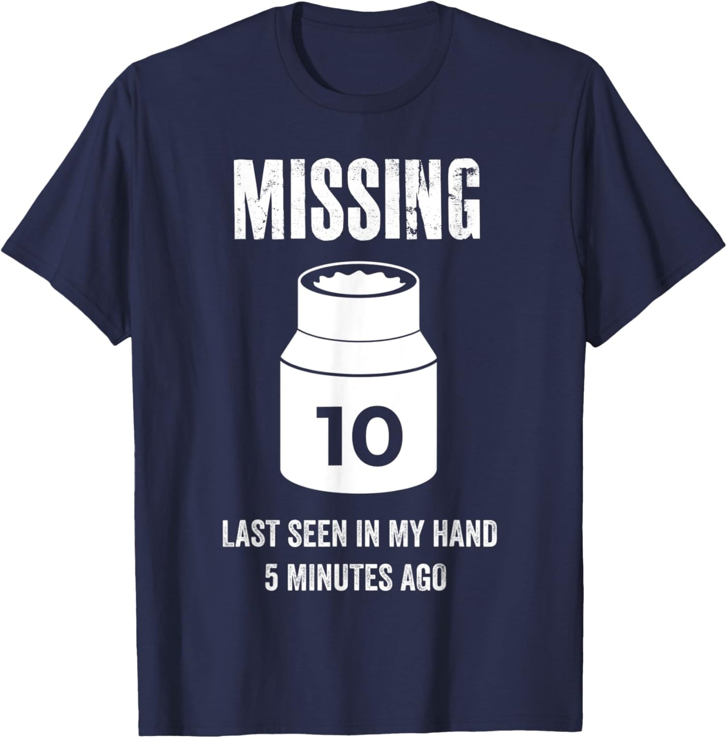 Missing 10mm Socket Funny Auto Mechanic Repairman Machinist T-Shirt - T-Shirt | Navy