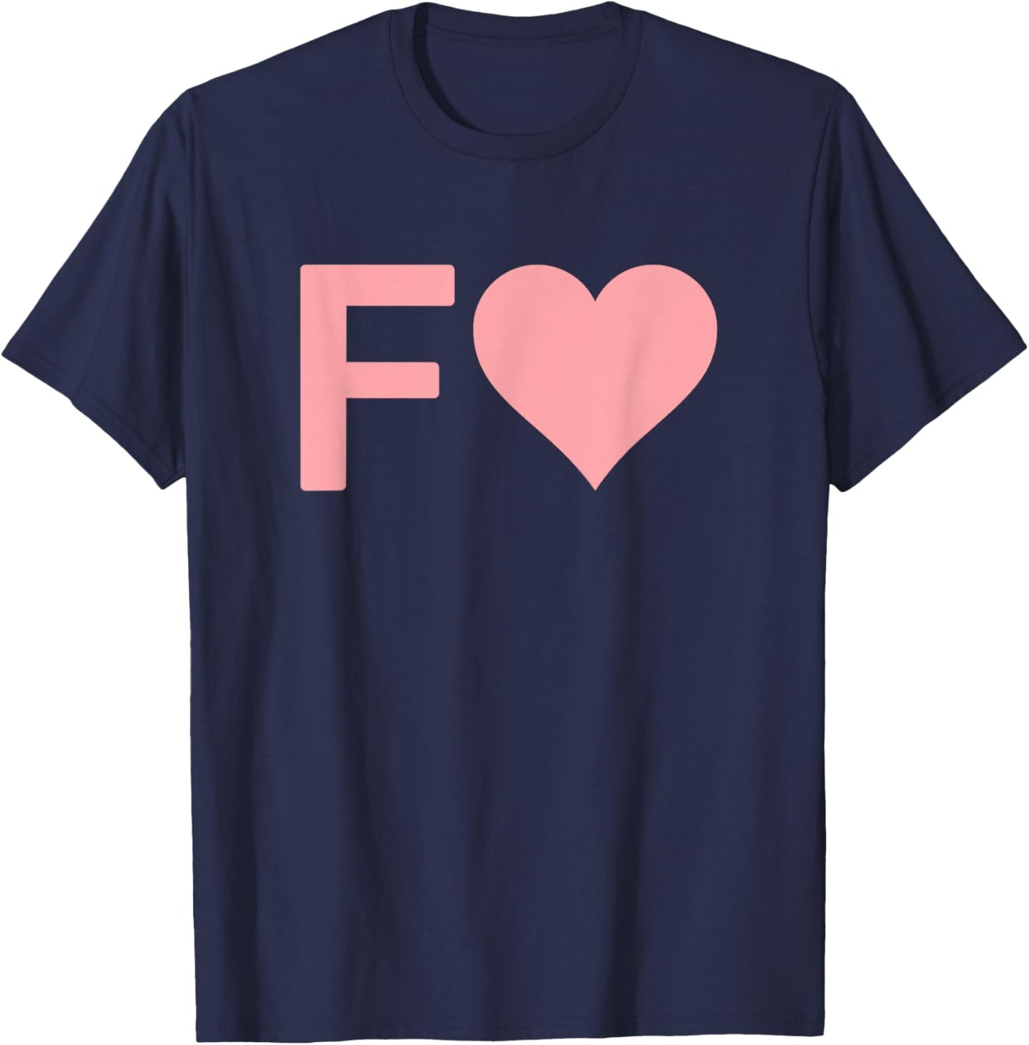 Fart Heart | Funny Valentines Humor T-Shirt - T-Shirt | Navy