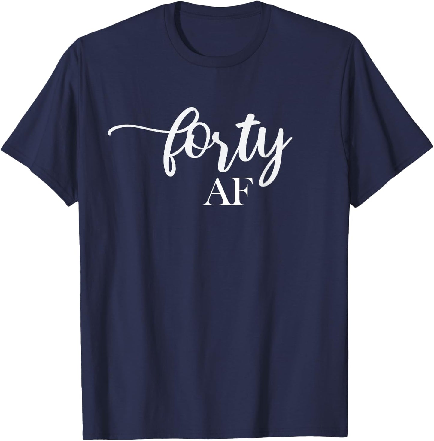 Forty 40 AF Novelty T-Shirt - T-Shirt | Navy