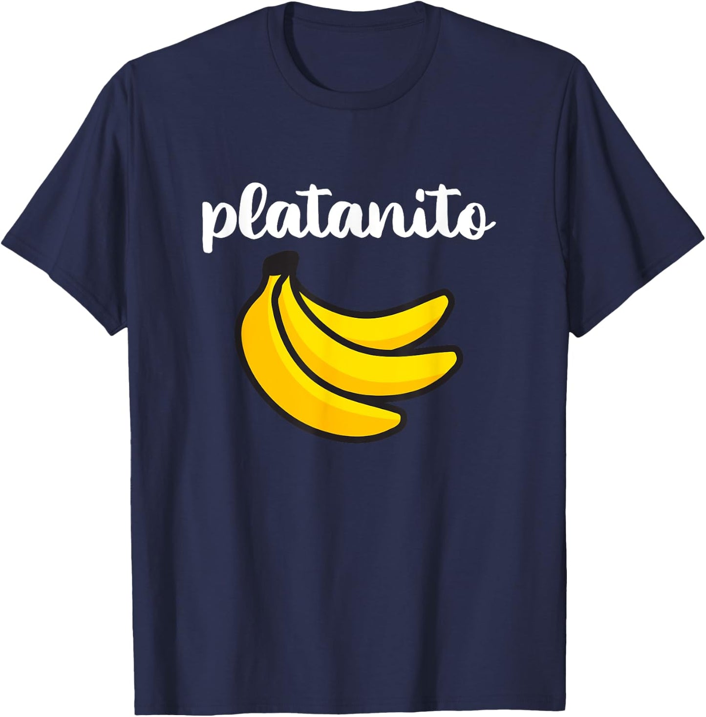Platanito Cute Funny Spanish Word Toddler Boys Girls T-Shirt - T-Shirt | Navy