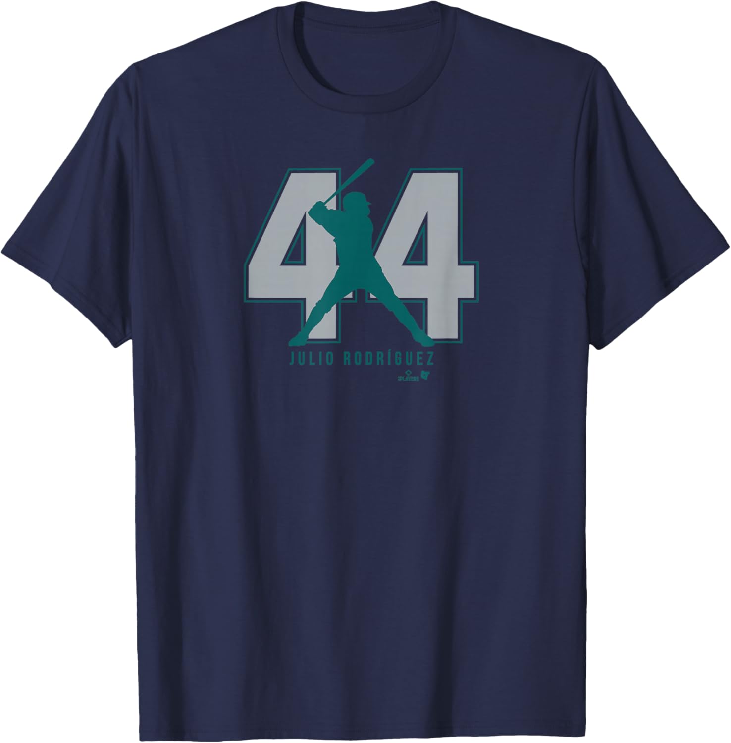 Julio Rodriguez 44: Seattle - Seattle Baseball T-Shirt - T-Shirt | Navy