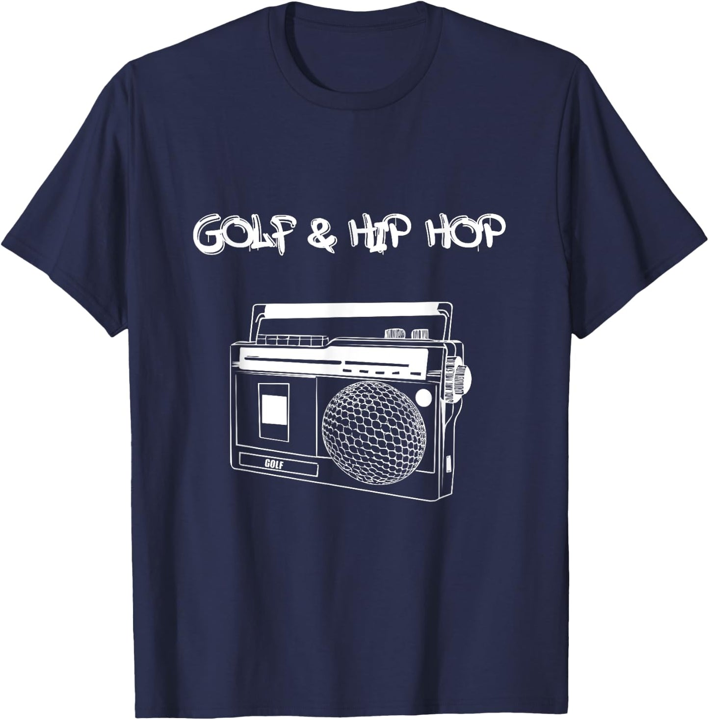 Golf and Hip Hop T-Shirt - T-Shirt | Navy