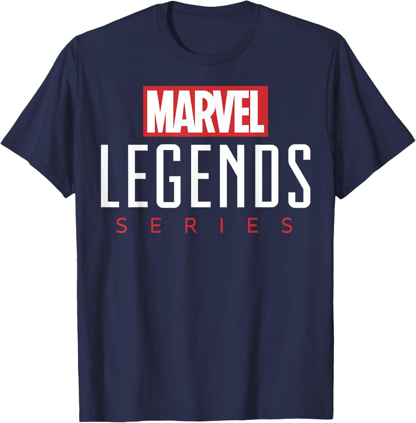 Marvel Legends Series Logo T-Shirt - T-Shirt | Navy