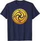 Romuvan Flag Symbol of the Romuva Religion T-Shirt - T-Shirt | Navy