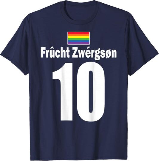 Isländische Namen auf Party Trikot Fußball Island Mallorca T-Shirt - T-Shirt | Navy