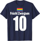 Isländische Namen auf Party Trikot Fußball Island Mallorca T-Shirt - T-Shirt | Navy