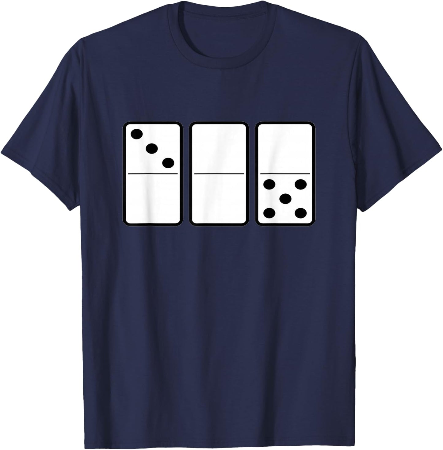 Three Zero Five 305 Miami Domino T-Shirt - T-Shirt | Navy