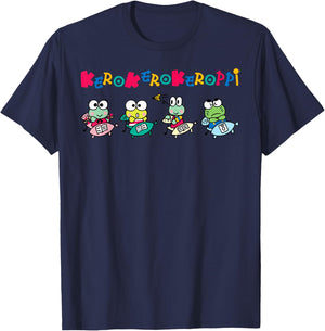 Keroppi School T-Shirt - T-Shirt | Navy