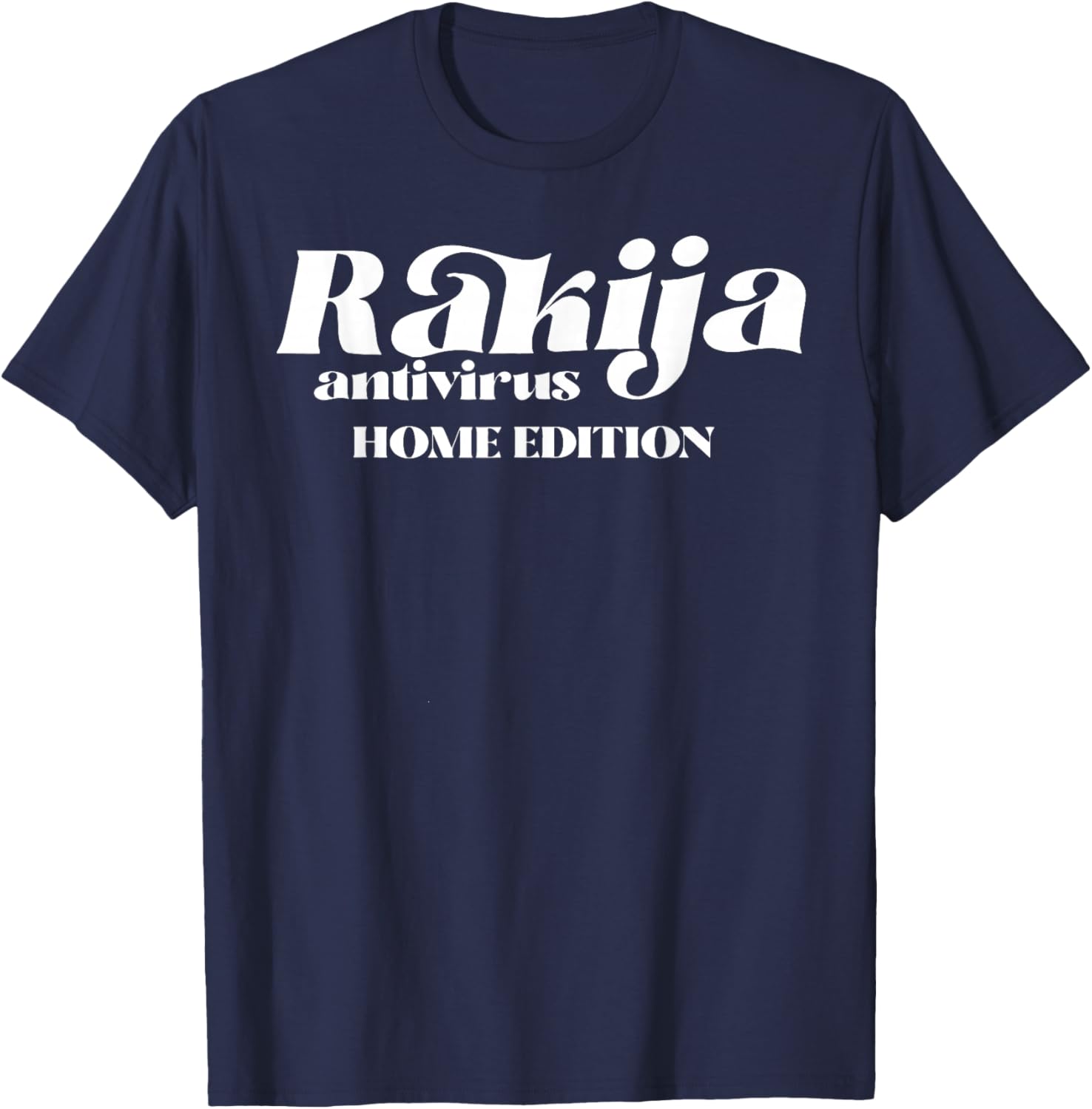Rakija Antivirus Home Edition T-Shirt - T-Shirt | Navy