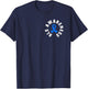 ALS Awareness Pocket Wear Blue Ribbon ALS Disease Support T-Shirt - T-Shirt | Navy