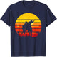 Retro Horse Riding Cowboy Vintage Western Country Horse T-Shirt - T-Shirt | Navy