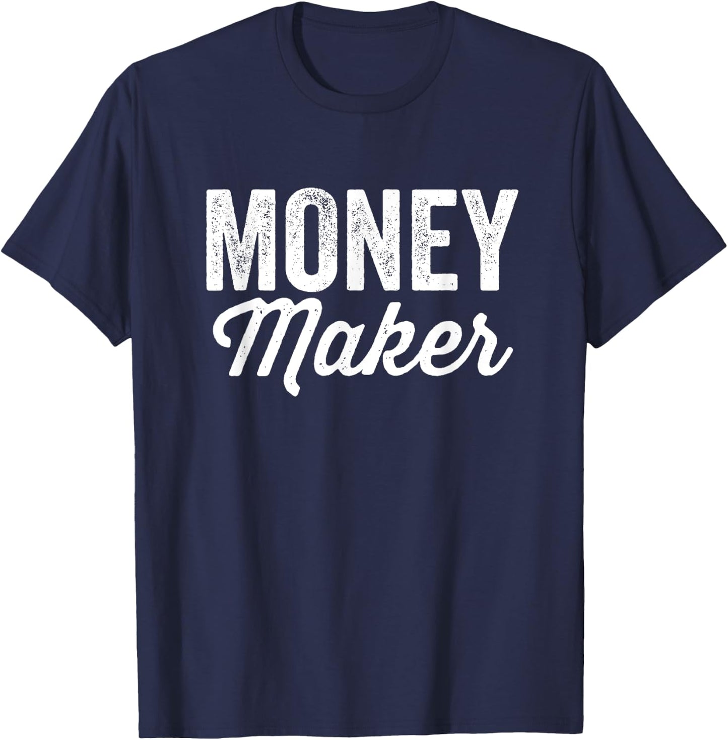 Money Maker Money Spender Matching Couple T-Shirt - T-Shirt | Navy