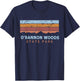 O'Bannon Woods State Park Indiana Retro Cool T-Shirt - T-Shirt | Navy