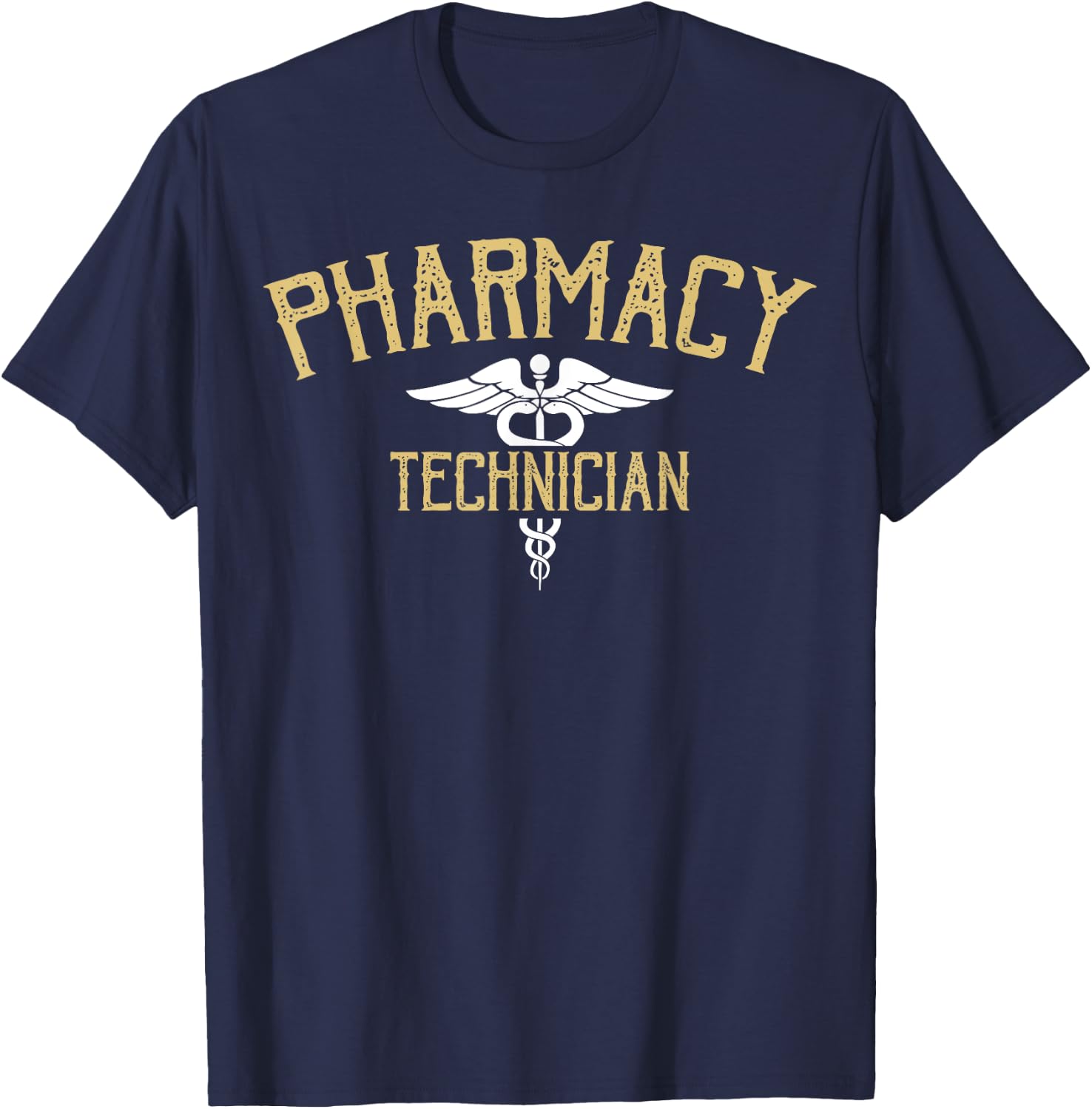 Pharmacy Technician Healthcare Professionals Pharmacist T-Shirt - T-Shirt | Navy