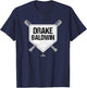 Homeplate Gameday Drake Baldwin Prospect Baseball Fan Gear T-Shirt - T-Shirt | Navy