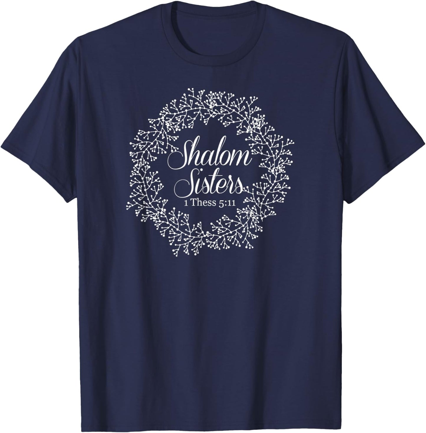 Shalom Sisters T-Shirt - T-Shirt | Navy