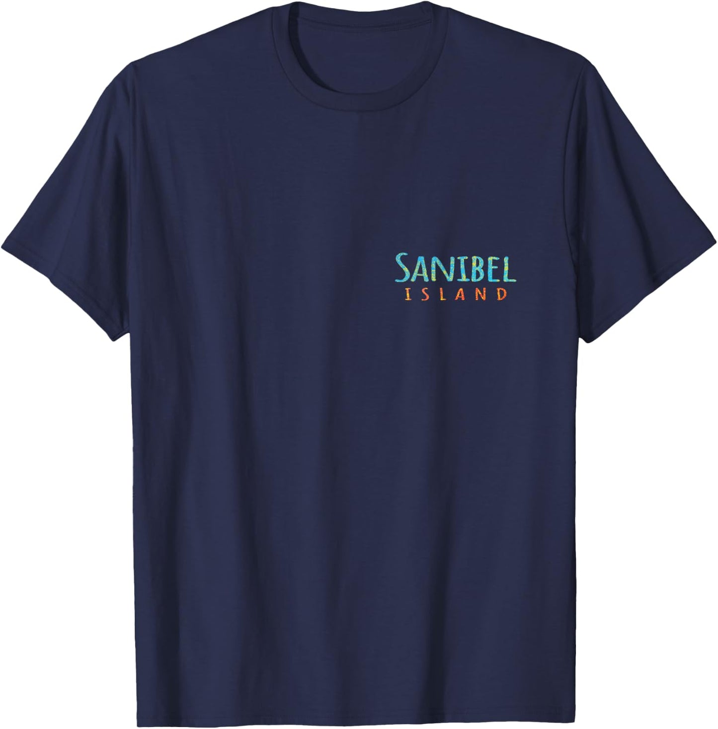 JCombs: Sanibel Island, FL, Sea Turtle (Two-Sided) T-Shirt - T-Shirt | Navy