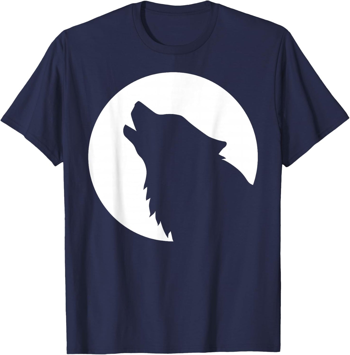 Wolf Moon T-Shirt - T-Shirt | Navy