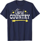 Gone Country South Texas Music Festival Women Cowgirl Gift T-Shirt - T-Shirt | Navy