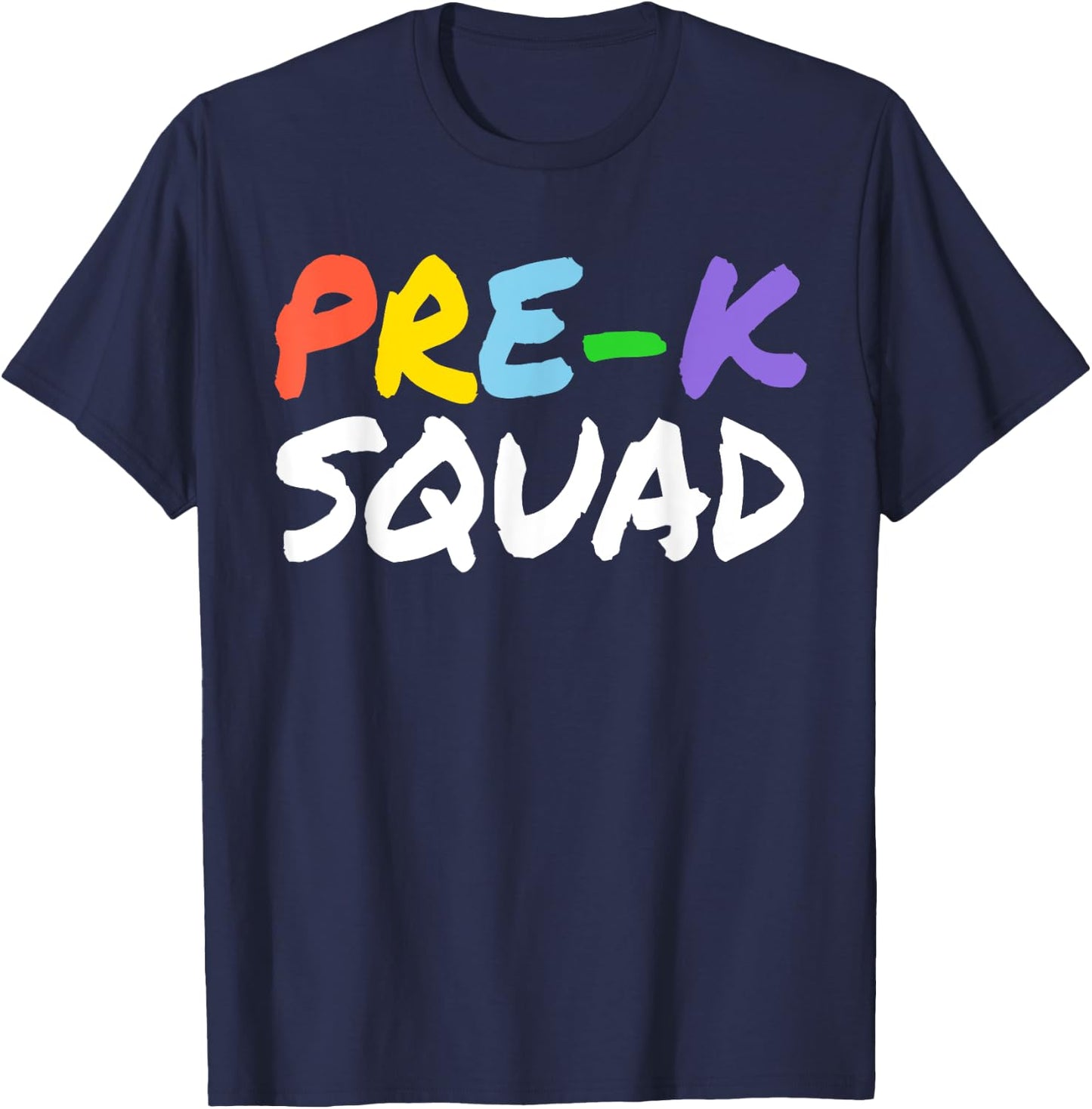 Cute Pre-K Design Women Kindergarten Pre-K Teacher T-Shirt - T-Shirt | Navy