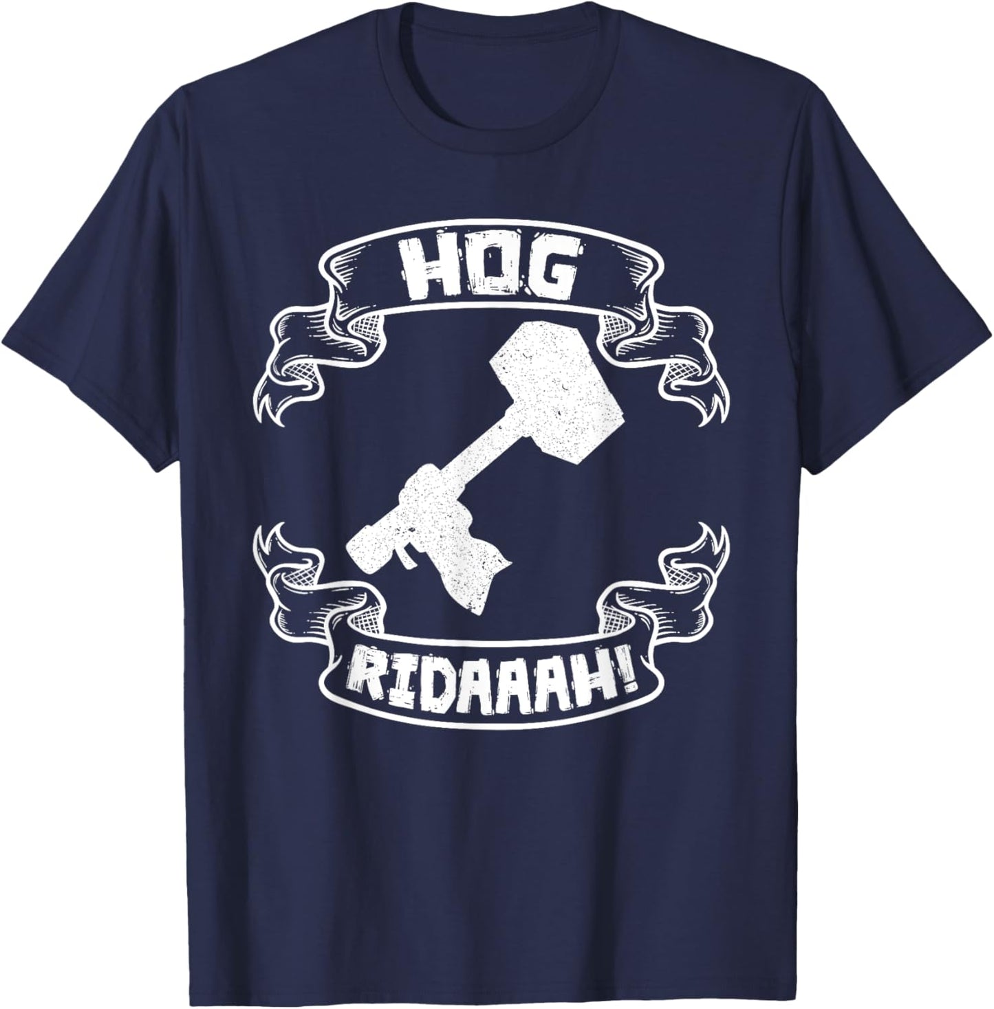 Funny Gaming Royale Hog Ridaaah Clash Lovers Of Clans Rider T-Shirt - T-Shirt | Navy