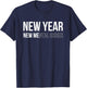 New Year New Mental Issues Happy New Year 2024 Sarcastic Fun T-Shirt - T-Shirt | Navy