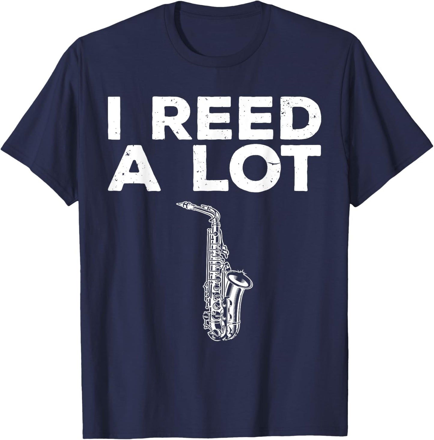Cool Saxophone Art Women Jazz Music Reed Sax Players T-Shirt - T-Shirt | Navy