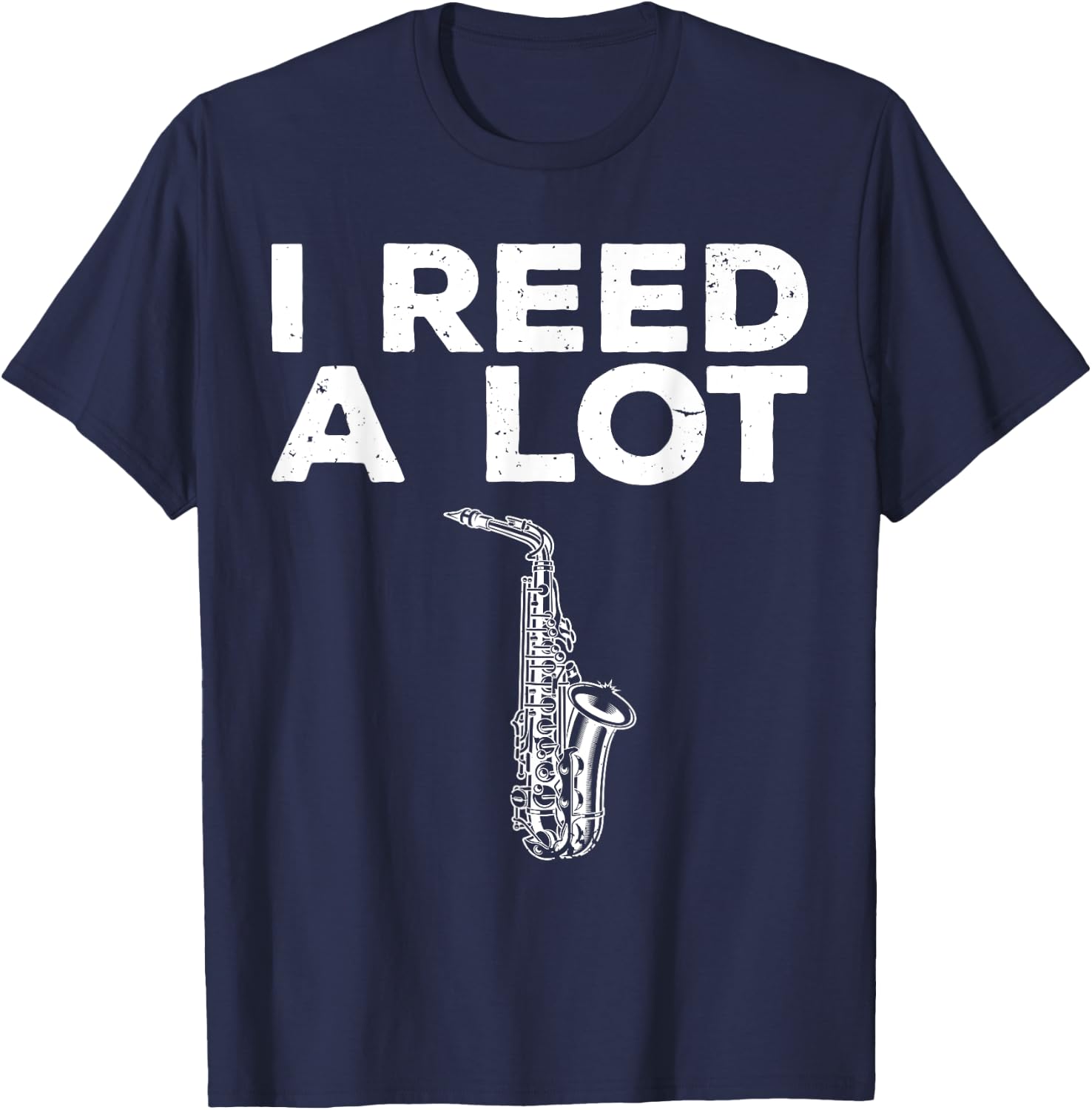 Cool Saxophone Art Women Jazz Music Reed Sax Players T-Shirt - T-Shirt | Navy