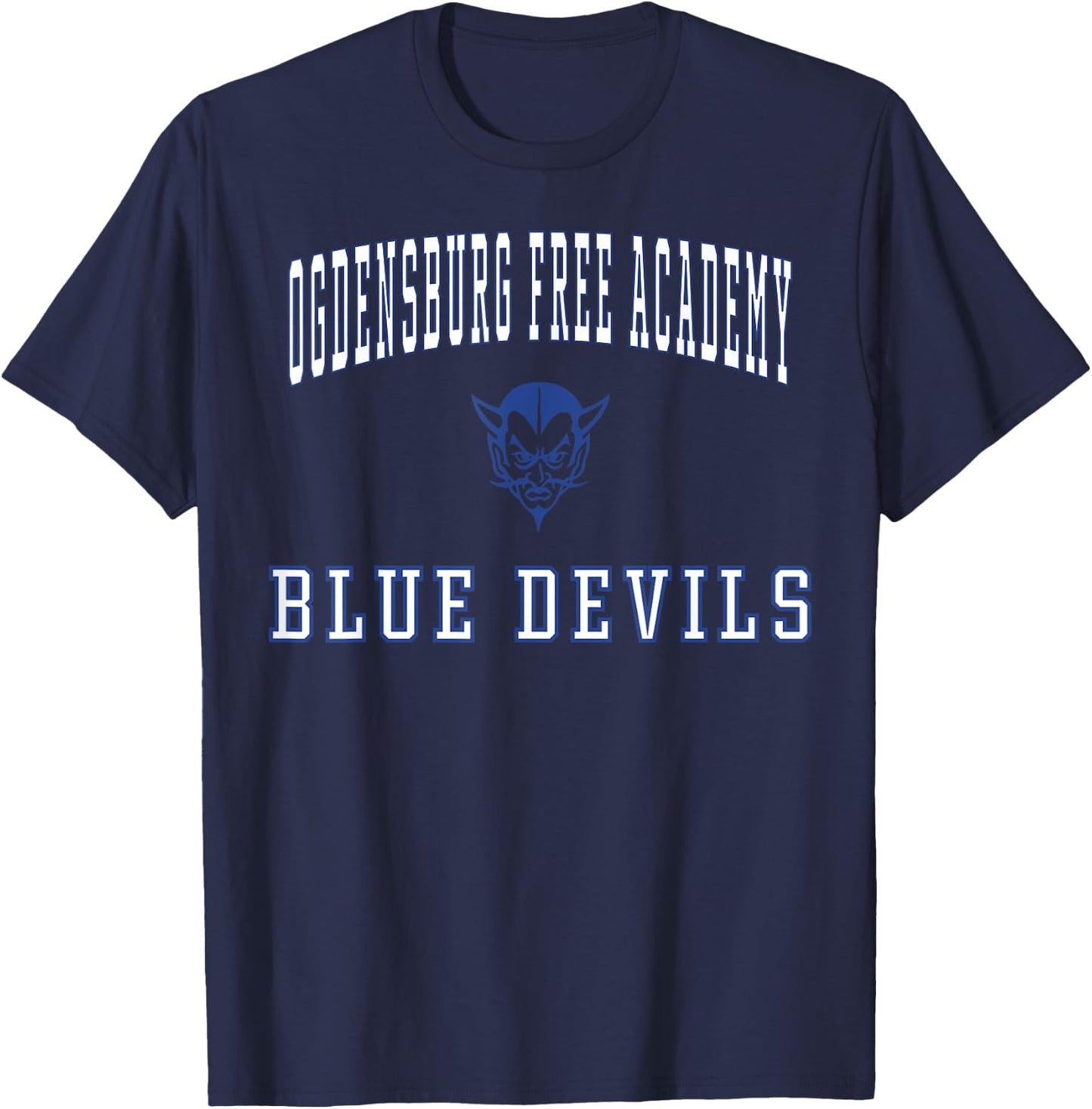 Ogdensburg Free Academy Blue Devils C1 T-Shirt - T-Shirt | Navy