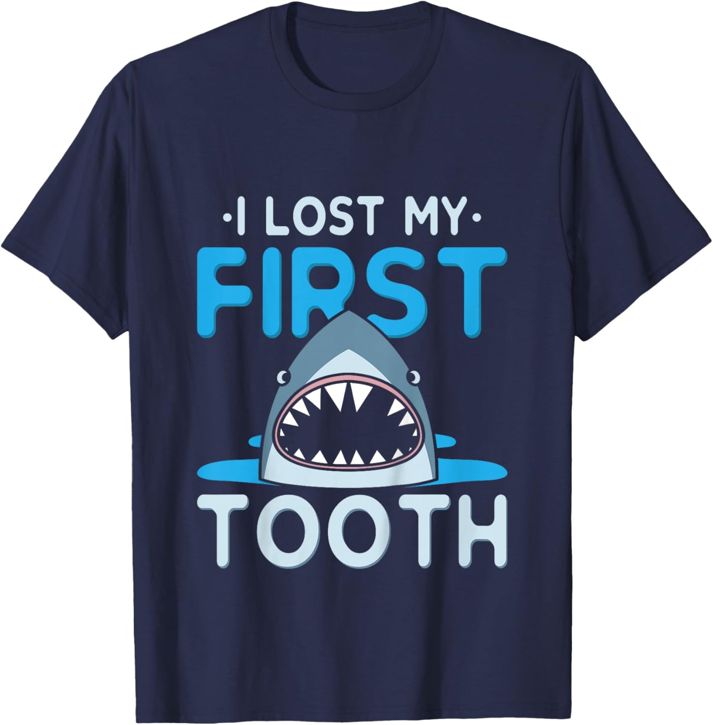 Kids I Lost My First Tooth T-Shirt - T-Shirt | Navy