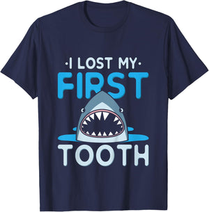 Kids I Lost My First Tooth T-Shirt - T-Shirt | Navy