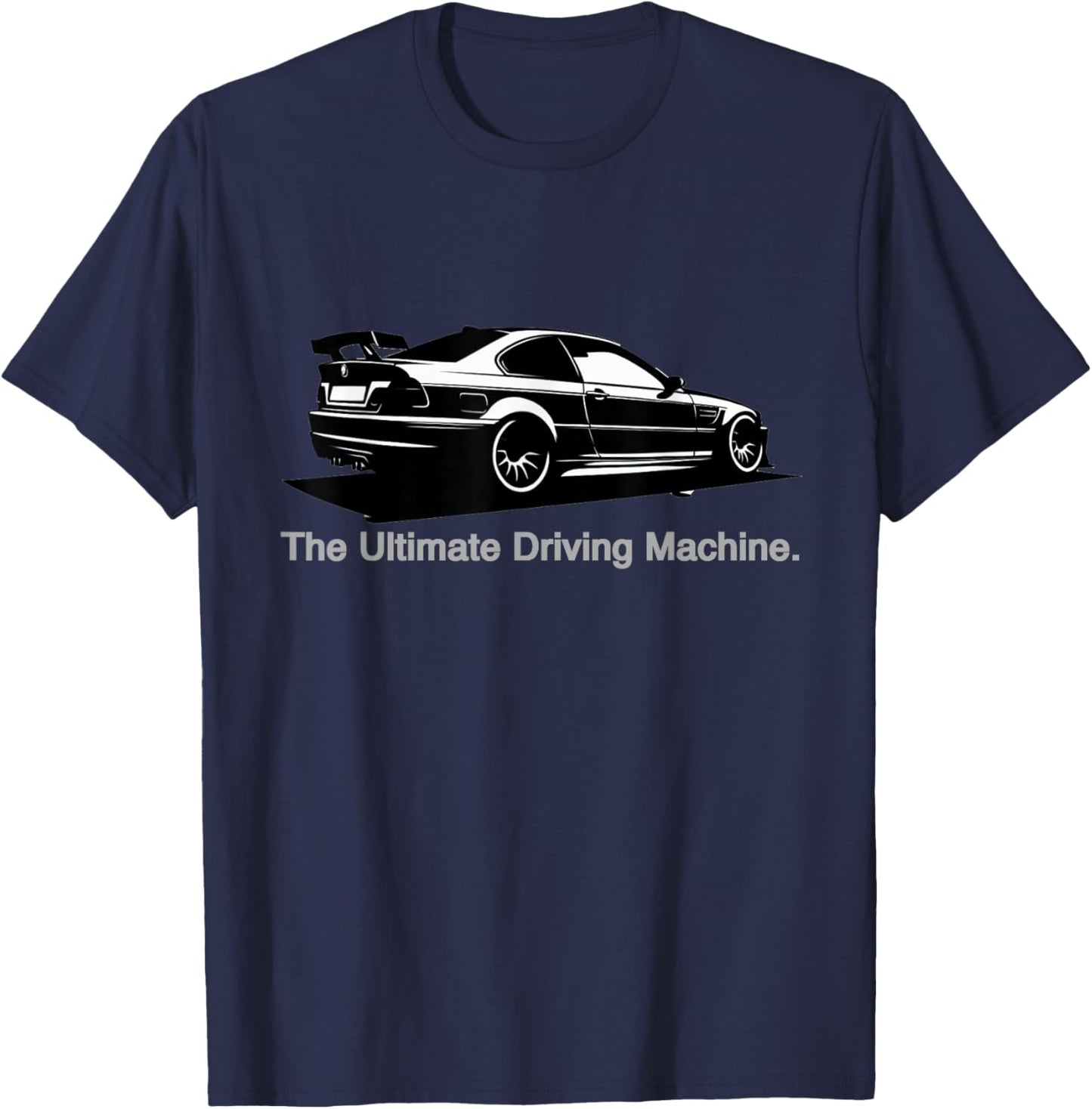 Ultimate Driving Machine Vintage Euro E46 3 Series T-Shirt - T-Shirt | Navy