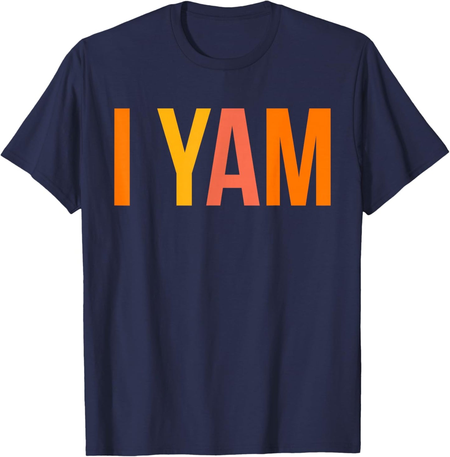 Shes My Sweet Potato and I Yam Thanksgiving Couple Matching T-Shirt - T-Shirt | Navy
