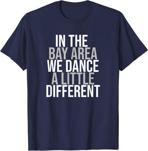 Bay Area Hip Hop and Rap Inspired T-Shirt - T-Shirt | Navy