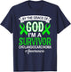 I’m A Survivor Cholangiocarcinoma Awareness Green Ribbon T-Shirt - T-Shirt | Navy