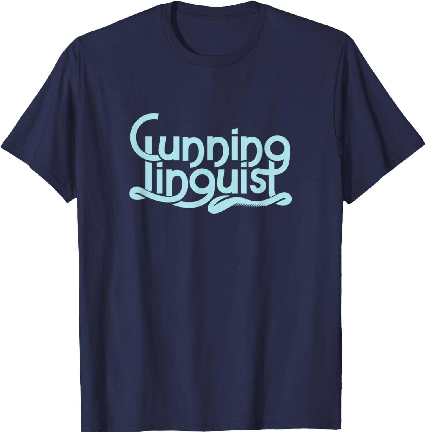 Cunning Linguist T-Shirt - T-Shirt | Navy