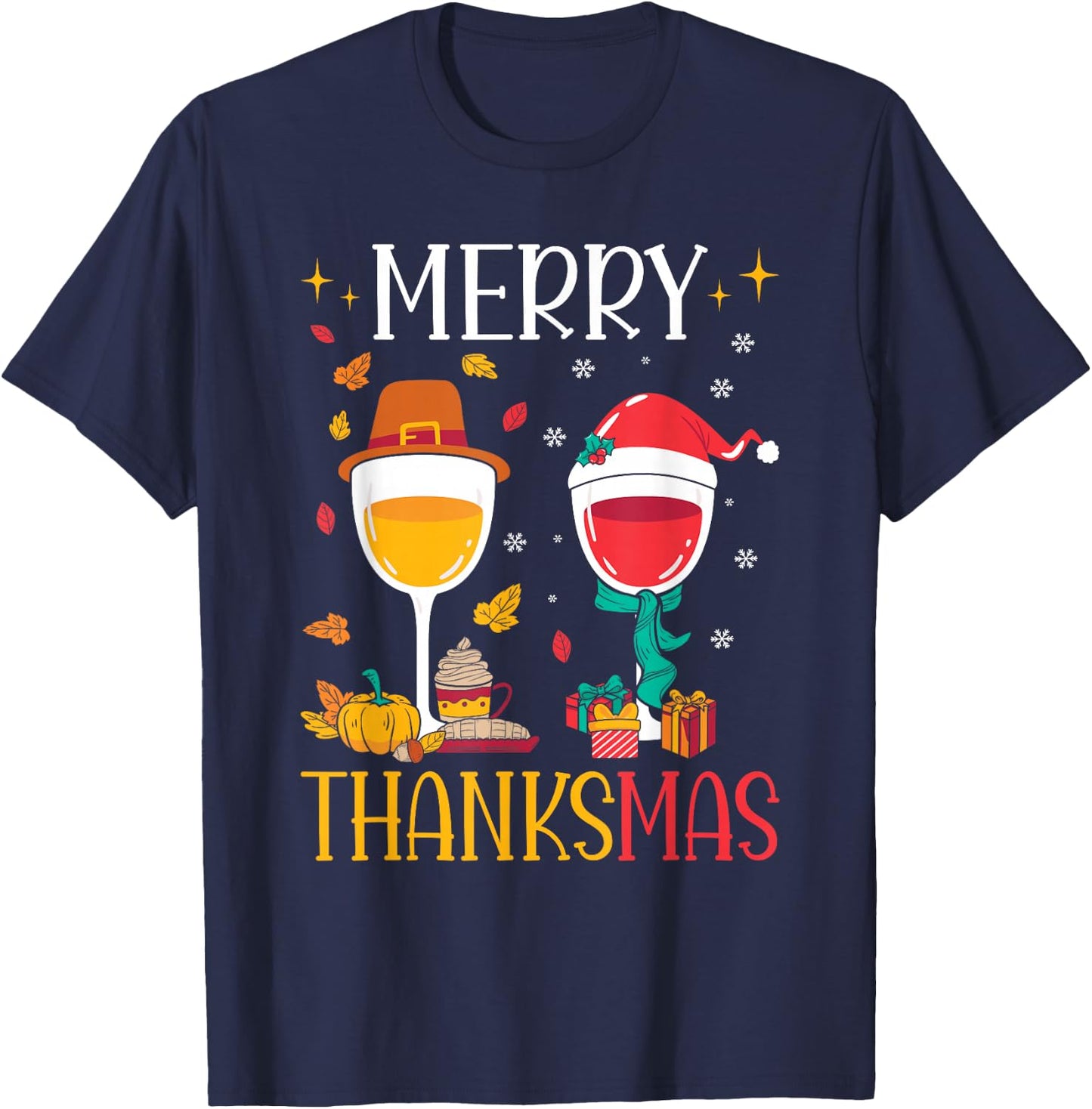 Funny Wine T-Shirt - T-Shirt | Navy