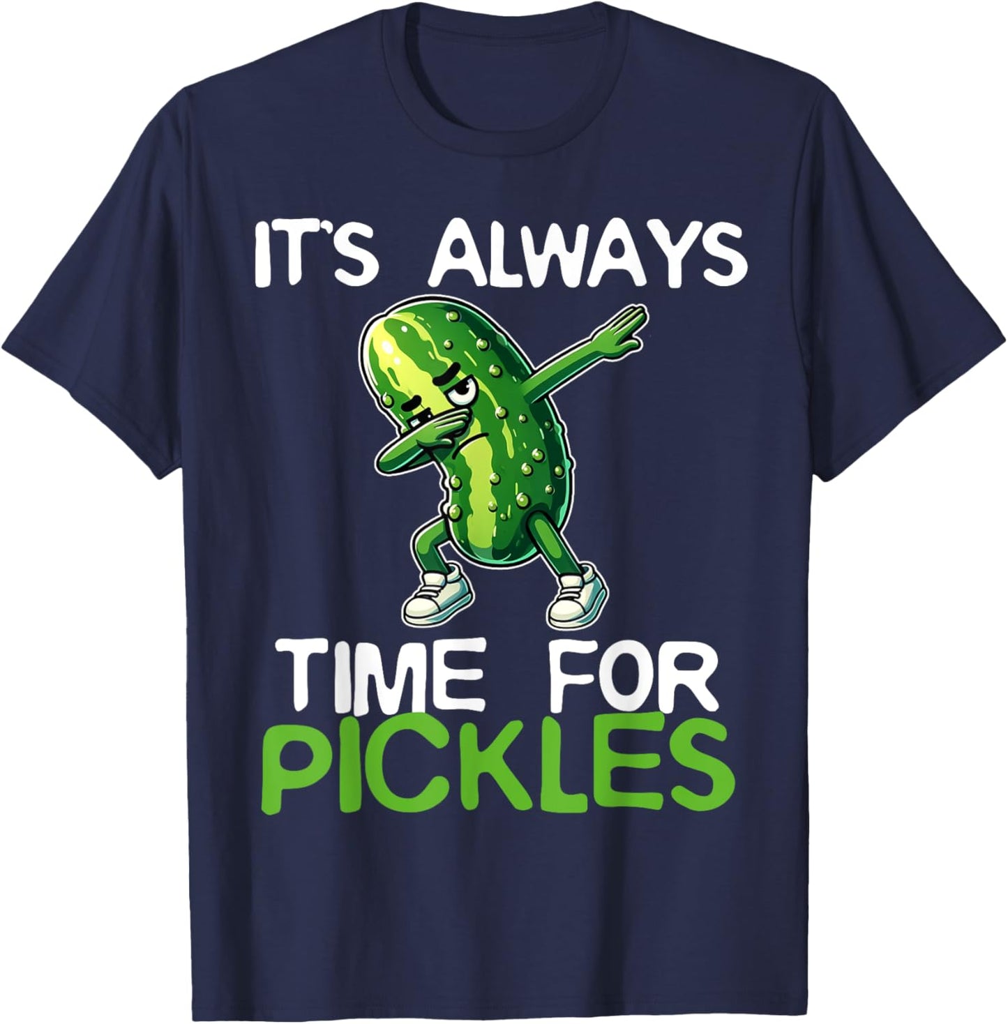 Pickles Dill Women Canned Pickle Cucumber Lover T-Shirt - T-Shirt | Navy