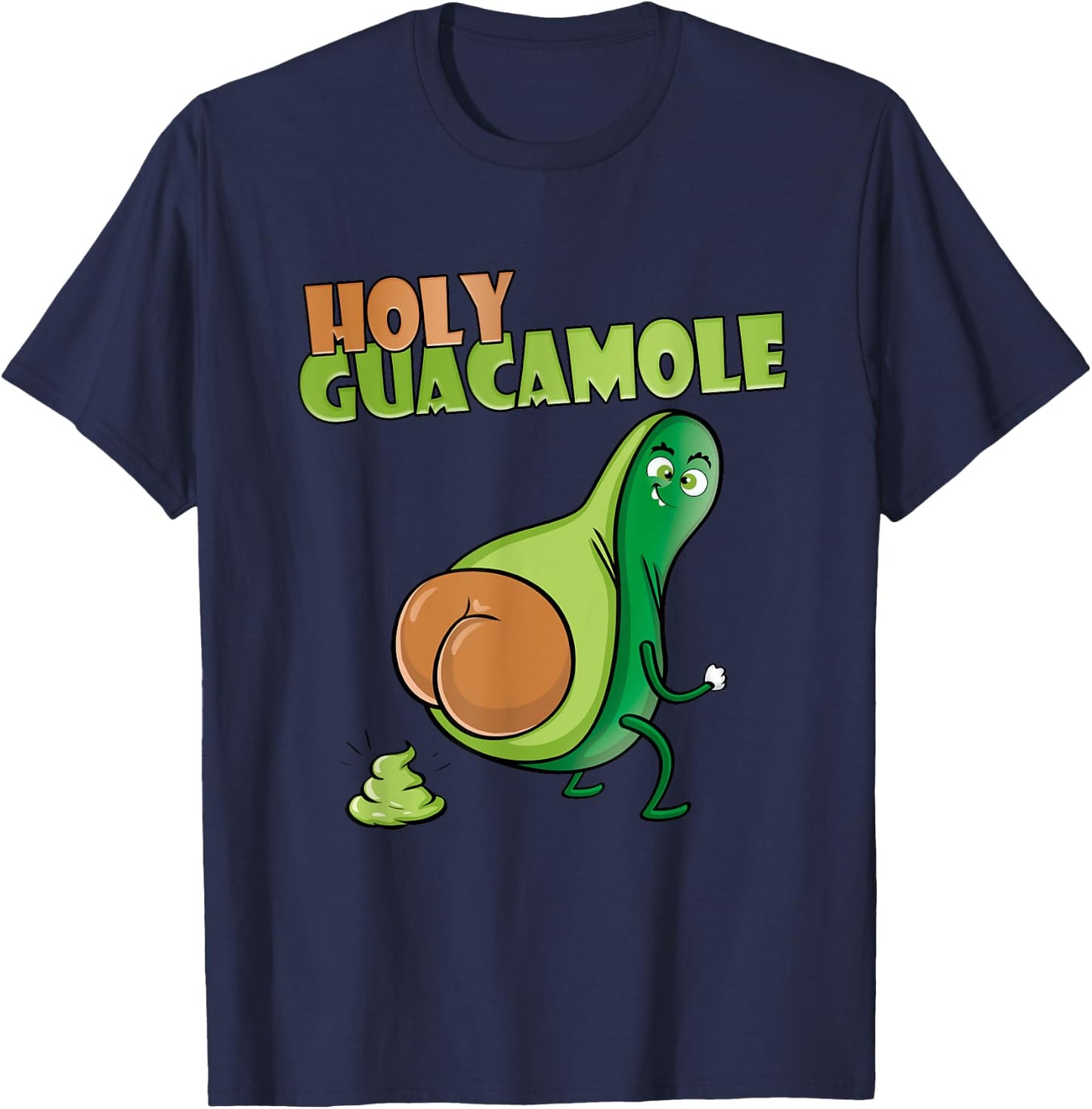 Avocado Guacamole Costume Guacamole Pajamas Holy Guacamole T-Shirt - T-Shirt | Navy