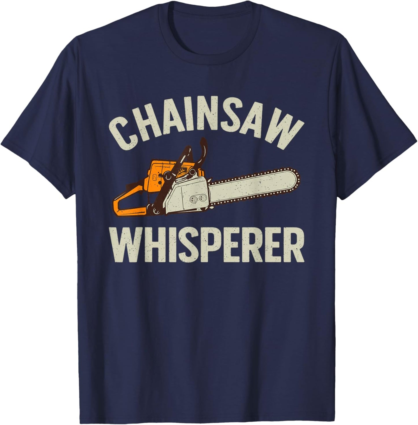 Funny Lumberjack Women Logger Lumberjack Chainsaw T-Shirt - T-Shirt | Navy