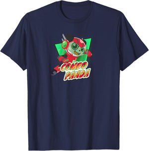 Ryan's World the Movie Combo Panda T-Shirt - T-Shirt | Navy